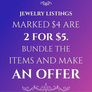 JEWELRY SALE!!!